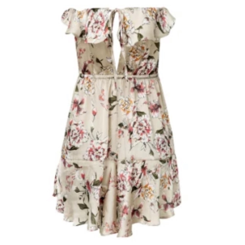 NWT ~ BOHO SEVENTY Floral Strapless Romper